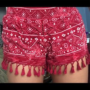 Forever 21 patterned flowy shorts